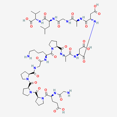 Chemical structure of BPC-157