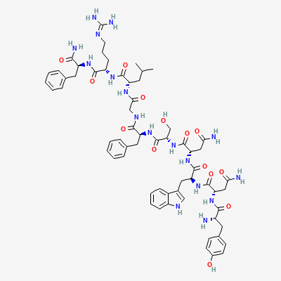 Chemical structure of Kisspeptin-10